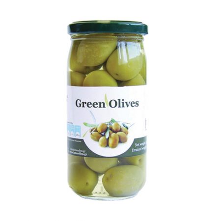 Interoliva Green Olives with bone 300g